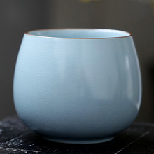 茶洗缸大號特大陶瓷輕奢高檔茶具配件筆洗茶盆茶盂水盂茶渣缸建水