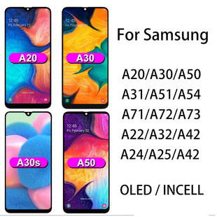 msamsung A12 A15 A20 A30 A50 ҺĻ LCD