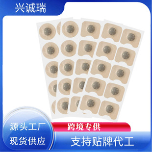 跨境熱賣磁吸鼻呼吸擴張器貼片通氣鼻貼吸氧打呼嚕磁吸鼻貼止鼾貼