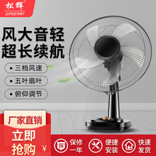 廠家直供台扇台式家用靜音大風力12寸16寸搖頭定時宿舍風扇