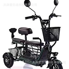 電動輕便代步遛娃車家用小型電三輪寵物三輪車