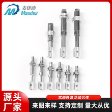 SMC迷你金具 ZPT真空吸盤座 機械手吸盤支架吸桿工業氣動 防轉 M8