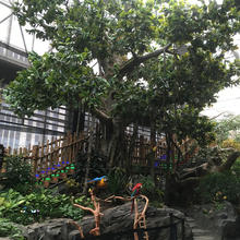 仿真樹大型古榕樹假樹仿真植物商場游樂園假綠植裝飾大型仿真綠植