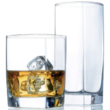 日常飲水杯高球玻璃杯雞尾酒冰咖啡啤酒冰茶葡萄酒威士忌老式短杯