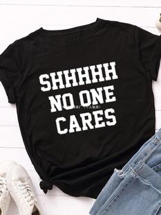 Tee Shirt Tops Clothes Camisetas _ One Cares_yythkg