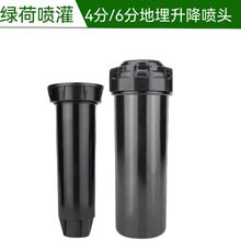 6分地埋式伸縮噴頭水自動360度灌溉草坪綠化散射埋地射線自動澆水