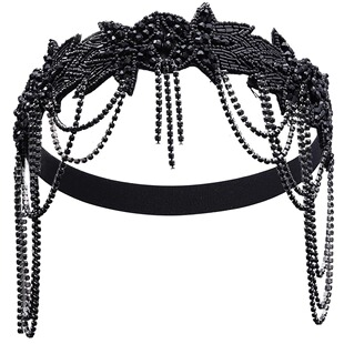 1920s ^^ l flapper girl headband l