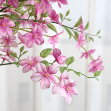 仿真小花室內造景婚慶酒店裝飾花假花韓式婚慶花7叉加密千里香花