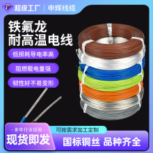 鐵氟龍耐高溫電線鍍錫鍍銀四氟高溫導線特富龍地感線圈線材