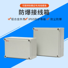 廠家供應防水照明鋁合金防爆接線箱設備信號按鈕盒儀表配電箱端子