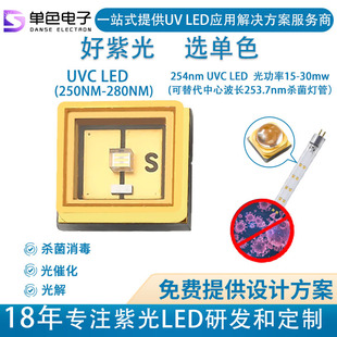 ɫ 3535UVC LED 254nm⾀ 0.6ϹONƬ