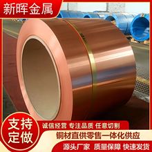 國標T2紫銅帶加工 電鍍銅帶 醫療器械用 0.1*200 規格全交期短