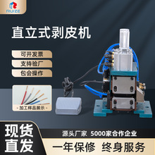 直立式熱剝皮機數據線剝皮線機編織尼龍線脫皮機氣動式芯線剝皮機