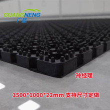 22mm加厚款滑雪場防滑墊 操作間防滑墊 排水溝減震橡膠墊GNS