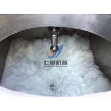 廠家直銷定制食品級牛奶果汁 方形底部攪拌高速化糖 高剪切乳化罐