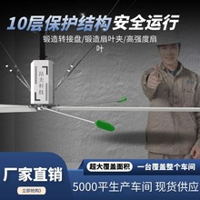 廠家工業吊扇定制鋁合金扇葉T6工藝快速通風降溫 工業大吊扇