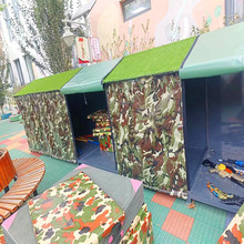 塗鴉櫃幼兒園戶外塗鴉櫃拆裝式室外玩具櫃防雨防曬防潮防塵可塗鴉