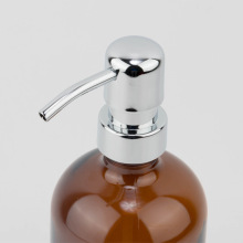 龍安XF03 圓頭紳士衛浴套裝皂液器 螺旋按壓鋅合金金屬泵頭噴頭