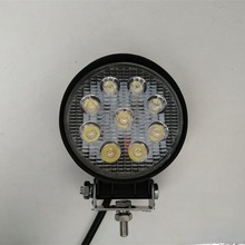 廠家汽車led射燈貨車LED射燈超亮12V24V大燈倒車燈越野車霧燈
