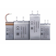 一次鋰錳軟包電池CP602429/CP224642/CP502030/CP305050超薄鋰電