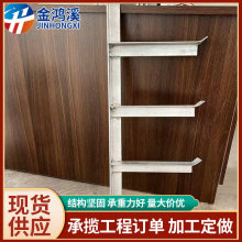 電纜支架管廊支架隧道熱浸鋅電纜支架托盤式支架三角鐵線纜溝支架
