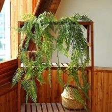 仿真植物 新大蕨葉藤假綠植室內小擺設客廳裝飾創意擺件落地 廠家