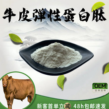 牛皮彈性蛋白肽98% 水溶性蛋白肽粉 食品級固體飲料 原料現貨包郵