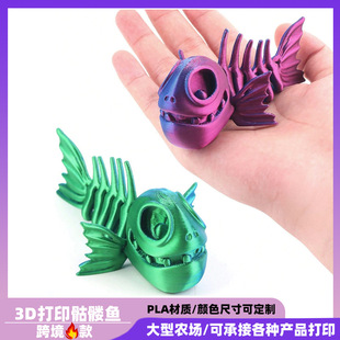 3dӡt~Ǽܔ[PɻkˇƷ3Dӡ Printed Fish