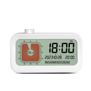 PN Home Desktop Clock with 60 Mins Visual Timer for Kids