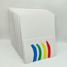 木子蘭帆布油畫板 油畫布布板顏料丙烯初學者 油畫無框畫板空白