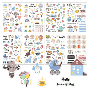 Ʒbaby Scrapbook StickerbNͨinsL냺NN