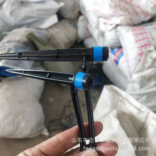 360度可調全圓地插噴頭涌泉滴頭八孔地插微噴頭花園澆水滴灌系統