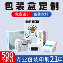 白卡包裝盒定制小批量瓦楞彩盒定做牛皮紙盒子印刷彩色飛機盒包裝