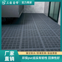 浴室防滑地墊pvc商用酒店衛生間淋浴房腳墊鏤空加厚游泳池拼接墊