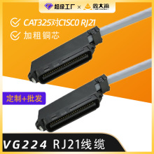 定制 VG224電纜線 CAT325對C1SC0 RJ21線纜 CAT3 通訊電纜線纜CN5