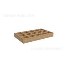 卓匠家具 木制收納盒 文具店展示膠帶收納盒 桌面雜物收納架
