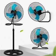 跨境南美110V銅電機18寸落地扇5鋁葉三合一電風扇廠家批發