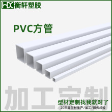 深圳廠家定制  塑料擠出塑穿線管農田灌溉排給硬軟管澆花PVC方管