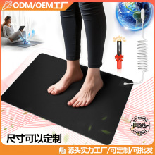 跨境熱銷防靜電接地墊 導靜電PU耐磨防滑接地氣墊子瑜伽墊鼠標墊