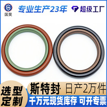 廠家定制耐磨損斯特封孔用活塞桿密封組合旋轉斯特封軸用斯特封