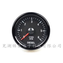 52毫米0-6000 rpm（在儀表板上）柴油機電動機電氣儀表