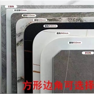 岩板台面桌面高硬度防摔裂耐高溫餐桌岩板桌面茶幾電視櫃岩板加工