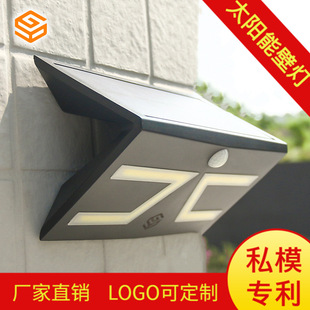 Solar Wall Light COBѣ͸RˮͥԺڟ LED̫ܸБ