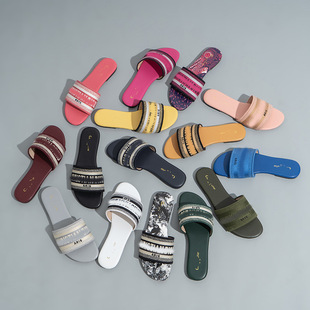 Women slippersQNDҴ̽ƽŮЬslides⴩һ֛Ů