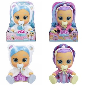正版CryBabies發聲哭泣娃娃女孩玩偶過家家玩具關節可動會流眼淚
