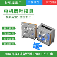 W加工定制工業用氣模配件 電機風扇葉齒輪開模精密件注塑加工