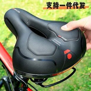 自行車坐墊超軟防屁股痛座鞍山地車座墊加厚減震座椅單車配件大全
