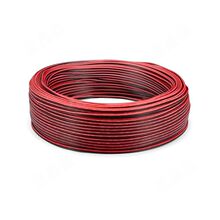 2468紅黑並線 18 20 22AWG 雙並線鍍錫銅電子線延長線 100米一卷