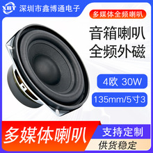 5.25寸喇叭全頻中低音多媒體手提音箱智能家居喇叭揚聲器 133mm