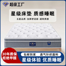 五星級維也納酒店乳膠記憶棉獨立袋彈簧床墊家用公寓民宿席夢思